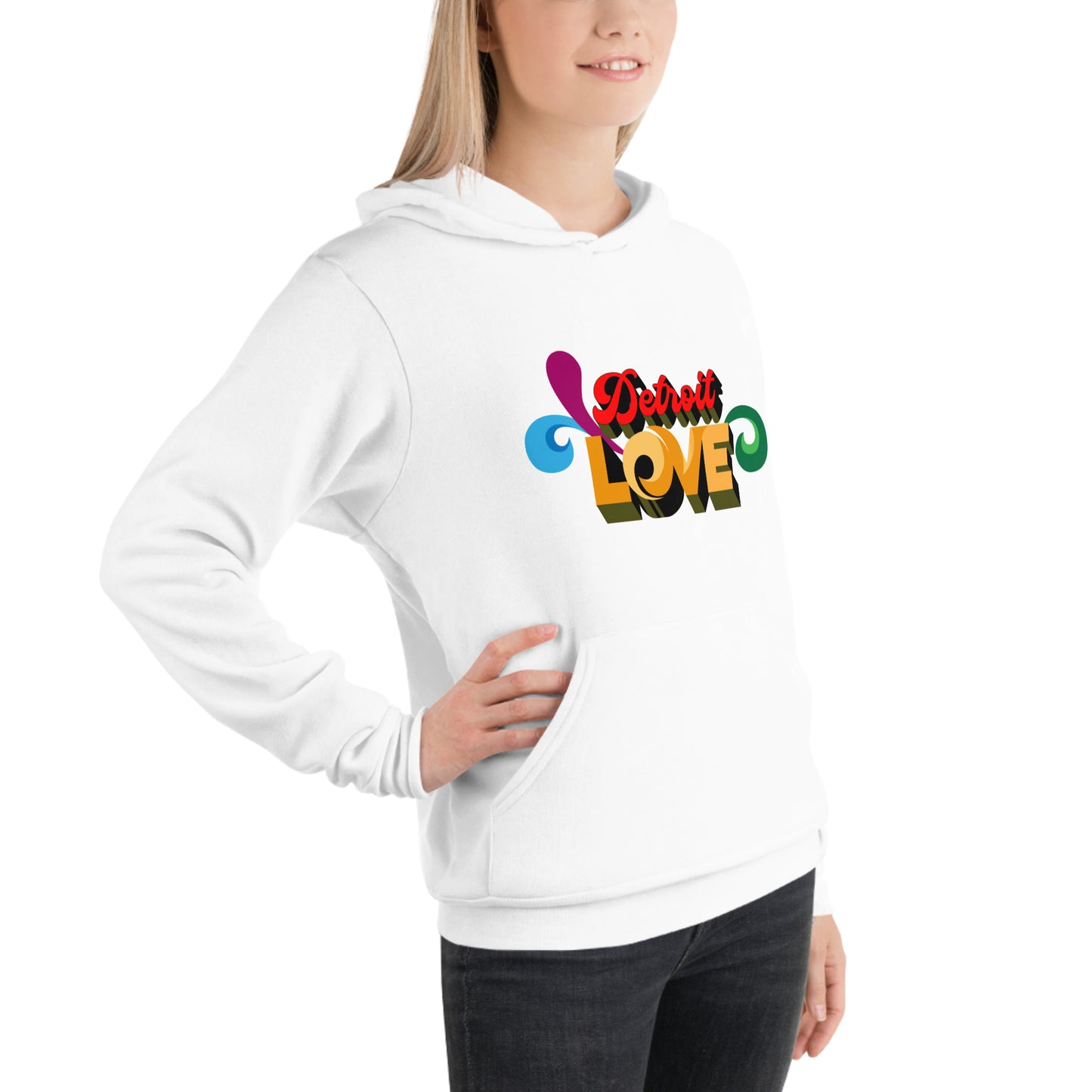 'Detroit Love' Women's Hoodie