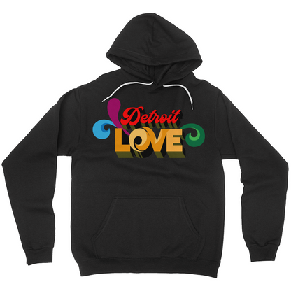 Detroit Love Men's Hoodie