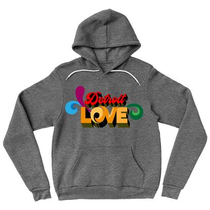 Detroit Love Men's Hoodie